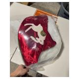 Sure Fit Home Decor Prancing Reindeer Decorative Throw Pillow