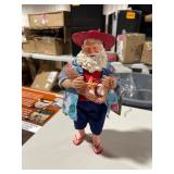 beach santa figure