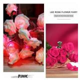 20 LED Rose Flower LED String Light