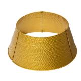 Glitzhome Gold-Tone Hammer-Harden Metal Tree Collar Kd, 22in