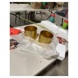 Kate and Laurel Nobrey Metal Hanging Planter Set - 2 Piece Retail:$97.99