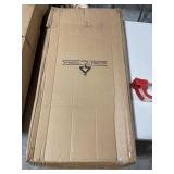 Tinsel/ Metal Base 31-inch Pre-lit Snowman - White