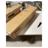 6ft pre lit slim pencil tree