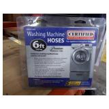 Certified Appliance Accessories 77505 2 Pk Braided Stainless Steel Washing Machine Hoses, 6ft