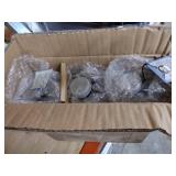 Manna Ranger 18 oz Water Bottle - Powder Coated Black - 3 Pack