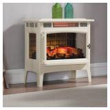 Duraflame 3D Infrared Electric Fireplace Stove with Remote Control - Portable Indoor Space Heater - DFI-5010