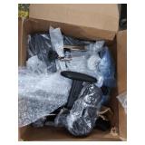 Ticova Ergonomic Office Chair - High Back Desk Chair with Adjustable Lumbar Support, Headrest & 3D Metal Armrest - 130Â° Rocking Mesh Computer Chair