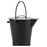 Minuteman International All Black Ash Bucket Pail