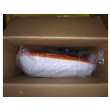 Foot Massager, Hoiltal Foot Massager Machine with Vibrating Plate and Remote Control, Electric Foot Massager with Rotating Acupressure for Neuropathy Pain Relief and Circulation(Orange)