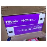 Filtrete 16x20x4, Deep Pleat AC Furnace Air Filter, MPR 1550, Healthy Living, 2 Pack (exact dimensions 15.68 x 19.68 x 3.81)