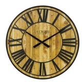 La Crosse Clock BBB81403 21 Inch Rhett Quartz Wall Clock