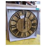 La Crosse Clock BBB81403 21 Inch Rhett Quartz Wall Clock