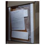 Mid-Century 2 Drawer Solid Wood Nightstand - Caramel