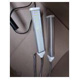 Grow Light, Tri-Head Grow Lights for Indoor Plants, Full Spectrum LED Grow Lamp with Adjustable Gooseneck, Dimmable Brightness, Timer, Tripod