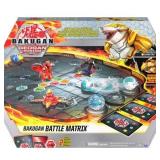 Bakugan Battle Matrix, Deluxe Game Board with Exclusive Gold Sharktar, Kids Toys for Boys Aged 6 and up