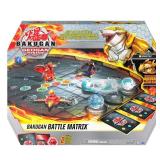 Bakugan Battle Matrix, Deluxe Game Board with Exclusive Gold Sharktar, Kids Toys for Boys Aged 6 and up