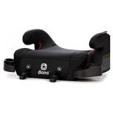Diono Solana 2 Latch, XL Lightweight Backless Belt-Positioning Booster Car Seat, 8 Years One Booster, Black