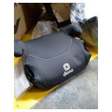 Diono Solana 2 Latch, XL Lightweight Backless Belt-Positioning Booster Car Seat, 8 Years One Booster, Black