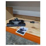 Cen-Tec Systems 94775 CT20QD Quiet Drive Central Vacuum Nozzle with Integrated Wand, Black