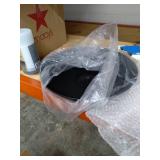 Monarch Rain Chains 29125 Black Powder Coated 15 inch Rain Chain Basin Hand Hammered Mild Steel 15 No Chain or plug