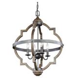Sea Gull Lighting 5124904-846 Socorro Four Hall/Foyer Hanging Modern Light Fixture, Stardust Finish Retail 314.00