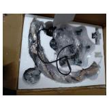 Sea Gull Lighting 5124904-846 Socorro Four Hall/Foyer Hanging Modern Light Fixture, Stardust Finish Retail 314.00