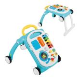 Baby Einstein Musical Mix âN Roll 4-in-1 Push Walker, Activity Center, Toddler Table and Floor Toy for 6 months+
