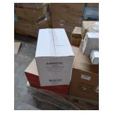 Plastic Juice Bottles - Cylinder - Clear - 8oz. - 100 Count Box