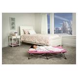 Regalo My Cot Portable Toddler Bed, Includes Fitted Sheet, Pink