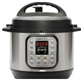 Instant Pot - Duo 3 Quart 7-in-1 Multi-Use Pressure Cooker - Black/Stainless Steel -Handle broken