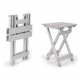 Camco 51890 Aluminum Fold-Away Side Table - Small