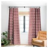 Sharon Turner Chilli Pestle Blackout Curtain Panel- Retail:$79.98m