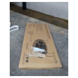 Outdoor Spinner Saucer Tree Swing - Hanging Tree Round Circular Flying Saucer w/ Rope Straps, Cushion Padded Metal Frame, Polyester Fabric Seat, for Kids & Adult - SereneLife SLSWNG100GN (Green)