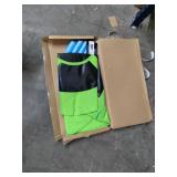 Outdoor Spinner Saucer Tree Swing - Hanging Tree Round Circular Flying Saucer w/ Rope Straps, Cushion Padded Metal Frame, Polyester Fabric Seat, for Kids & Adult - SereneLife SLSWNG100GN (Green)