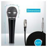 Pyle-Pro Includes 15ft XLR Cable to 1/4