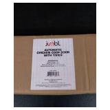 Jumbl Automatic Chicken Coop Door Opener w/Timer and Remote 11â Opening w/Infrared Safety Sensor Electrical 12V DC Actuator Motor Full Installation Kit for Poultry Ducks & Small Farm Animals