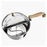 Great Northern Popcorn Original Stainless Stovetop 6-1/2 Quart Popcorn Popper