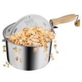 Great Northern Popcorn Original Stainless Stovetop 6-1/2 Quart Popcorn Popper