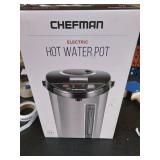 Chefman 5.3 Liter Instant Electric Auto Dispense Hot Water Pot, Stainless Steel