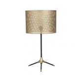 Signature Design by Ashley Mance Gray/Brass Finish 27" Metal Table Lamp