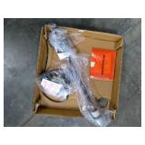 Signature Design by Ashley Mance Gray/Brass Finish 27" Metal Table Lamp