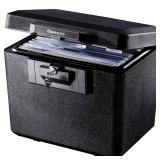 SentrySafe 1170 Fire-Resistant Box with Key Lock 0.61 cu. ft.