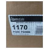 SentrySafe 1170 Fire-Resistant Box with Key Lock 0.61 cu. ft.