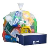 Plastic Place 38X58 1.5Mil Clear Bags (100ct)