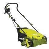 Sun Joe - 13 in. 12 Amp Electric Scarifier + Lawn Dethatcher with Collection Bag