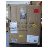 Architectural Mailboxes 620020RZ Oasis TriBolt Post Mount Locking Mailbox - Rubbed Bronze - Large