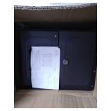 Architectural Mailboxes 620020RZ Oasis TriBolt Post Mount Locking Mailbox - Rubbed Bronze - Large