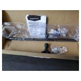 Amazon Basics Towel Bar - Standard, 18-Inch, Black