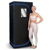 Serenelife Portable Full Size Infrared Home Spa| One Person Sauna | With Heat...