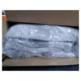 Amazon Basics Ultra-Soft Micromink Sherpa Blanket - Twin, Grey